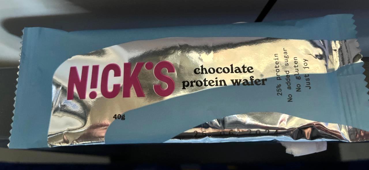 Képek - Nick’s chocolate protein wafer