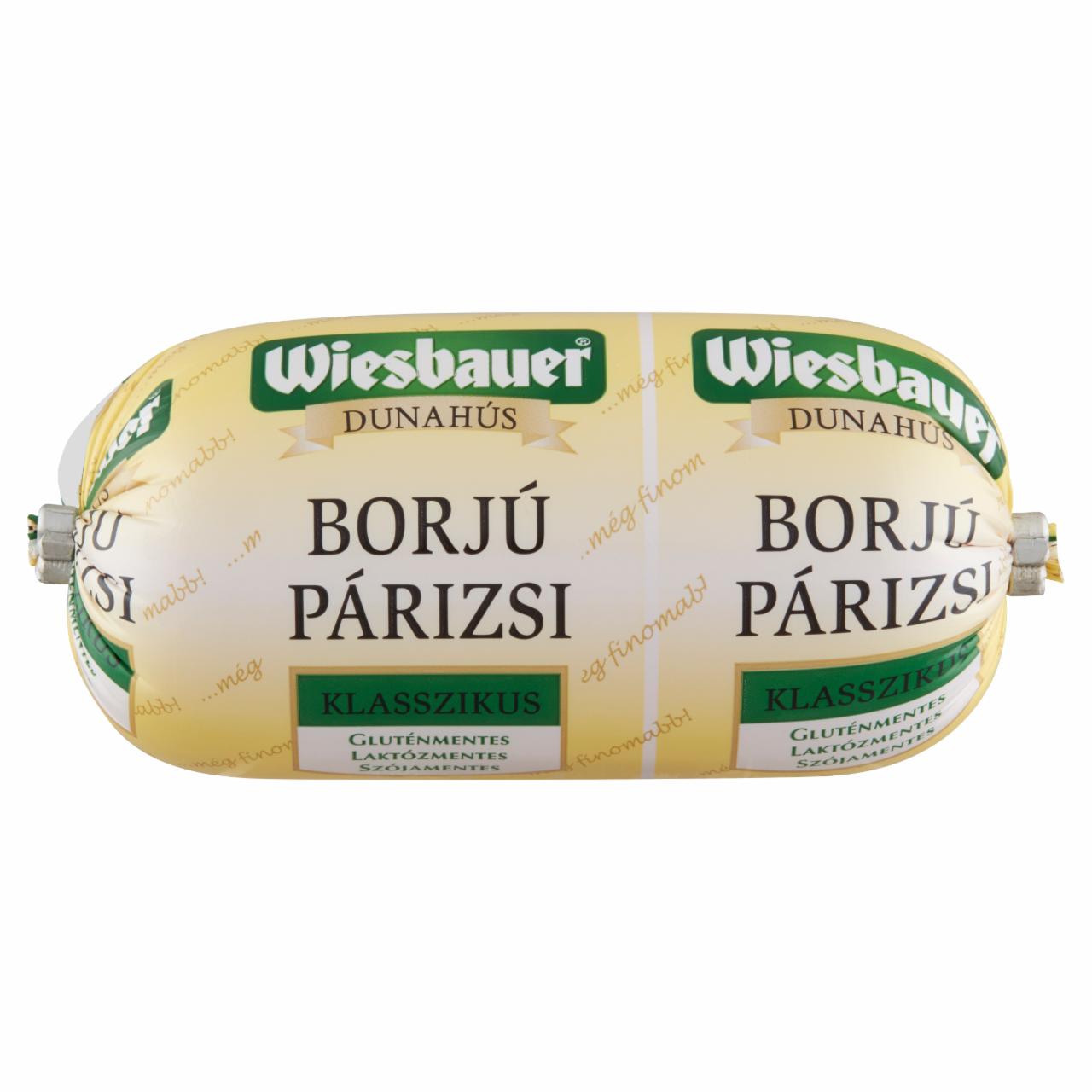 Képek - Wiesbauer klasszikus borjú párizsi 300 g