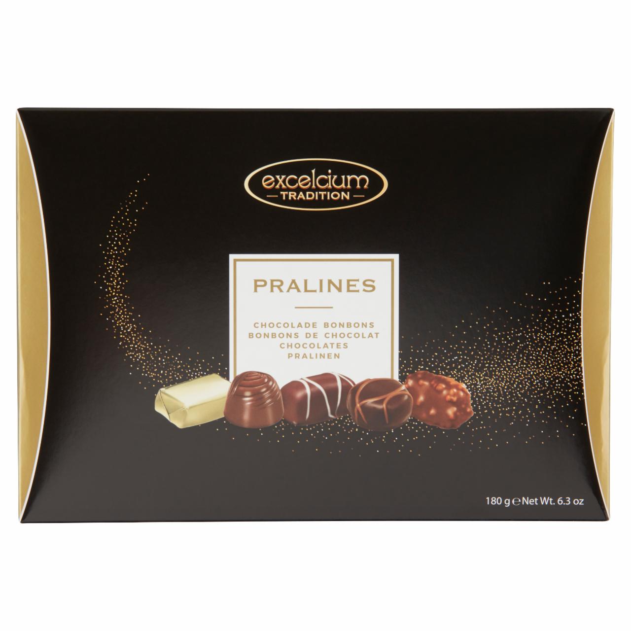 Képek - Excelcium csokoládé praliné válogatás 180 g