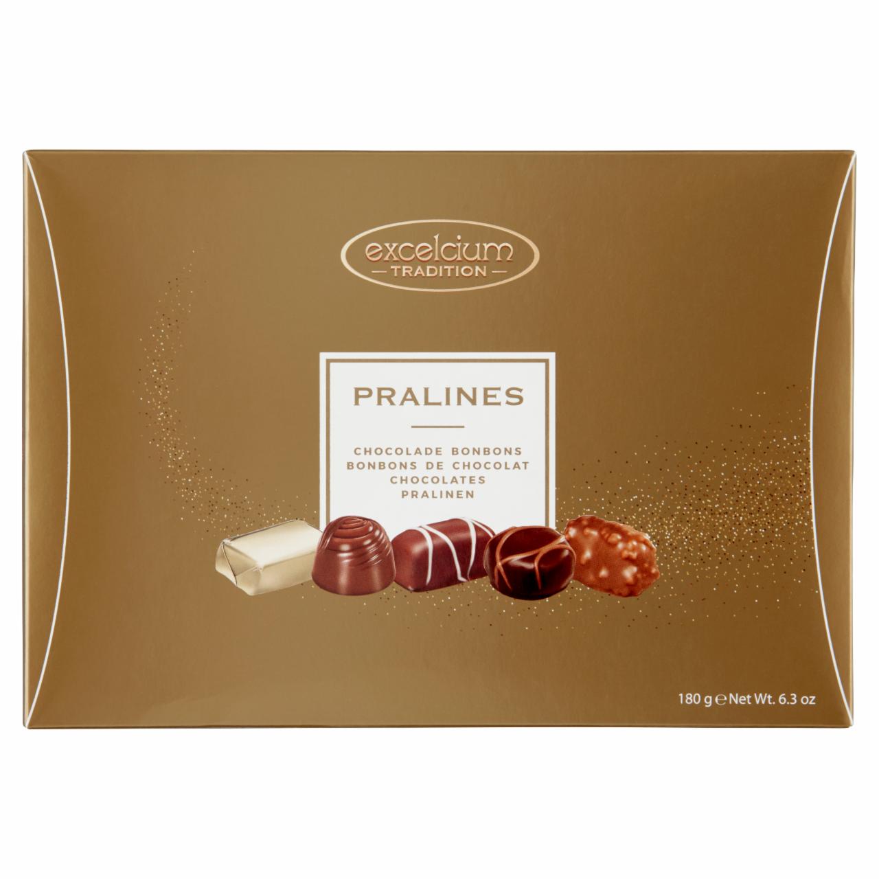 Képek - Excelcium csokoládé praliné válogatás 180 g