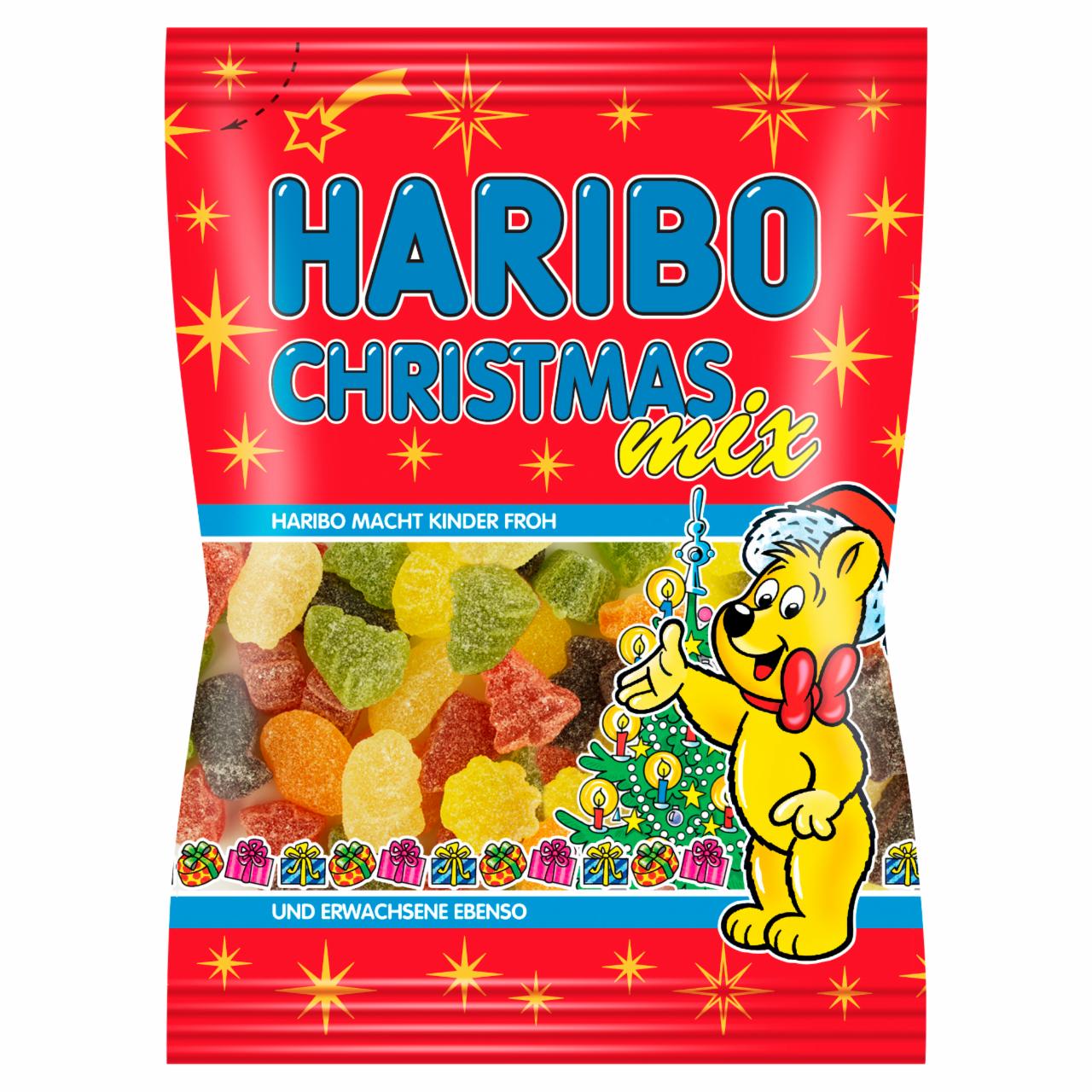 Képek - Haribo Christmas Mix gyümölcsízű gumicukorka 100 g