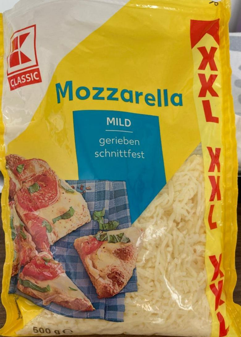Képek - Mozzarella mild gerieben K-Classic