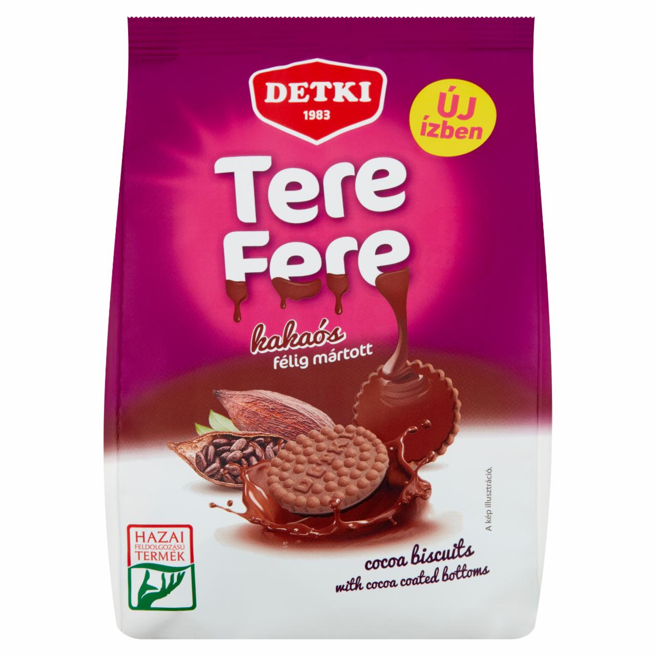 Képek - Detki Tere-fere kakaós omlós keksz étbevonóval 150 g