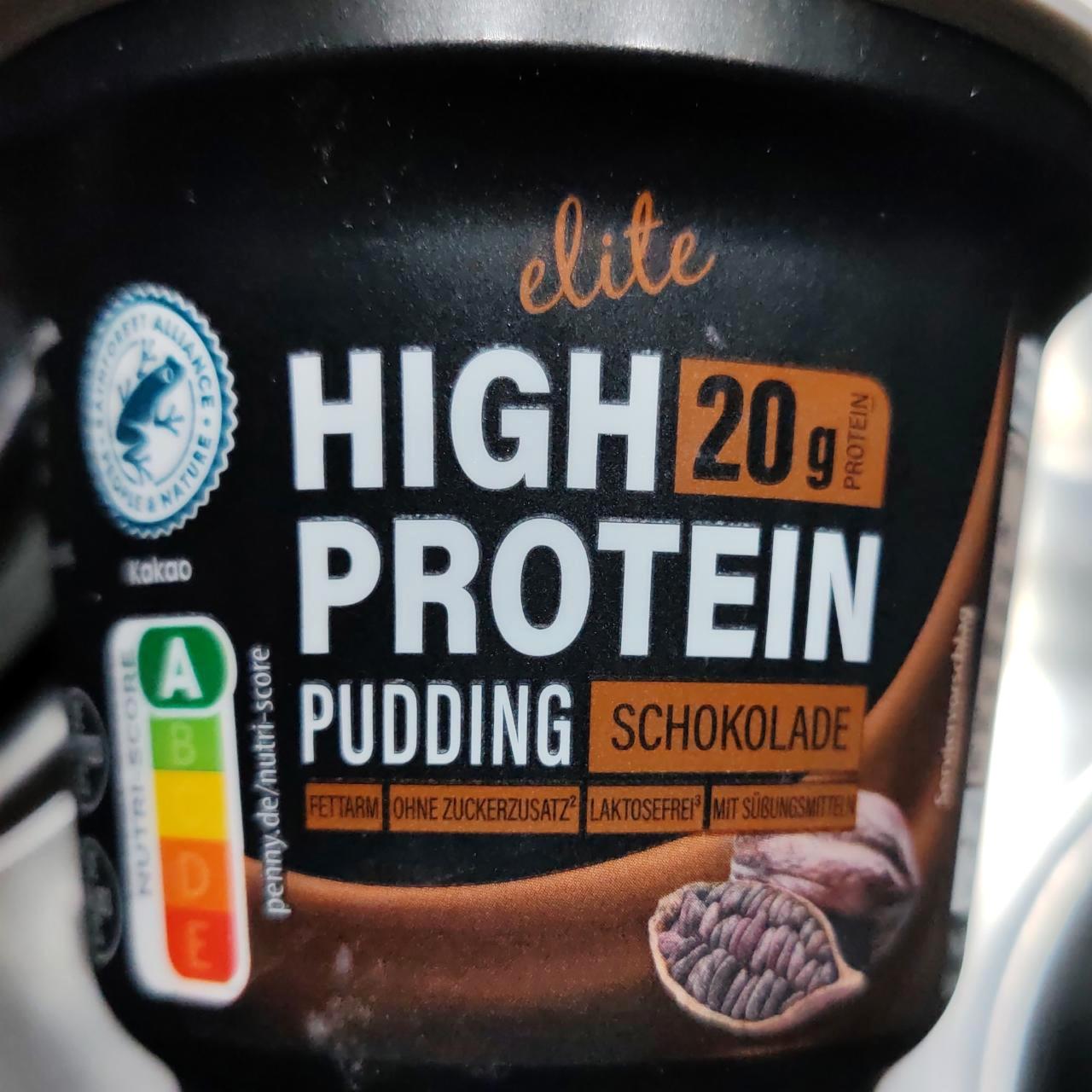 Képek - High protein pudding Schokolade Elite