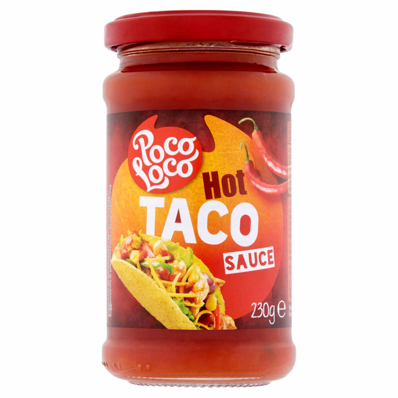 Képek - Poco Loco Taco Salsa csípős szósz 230 g