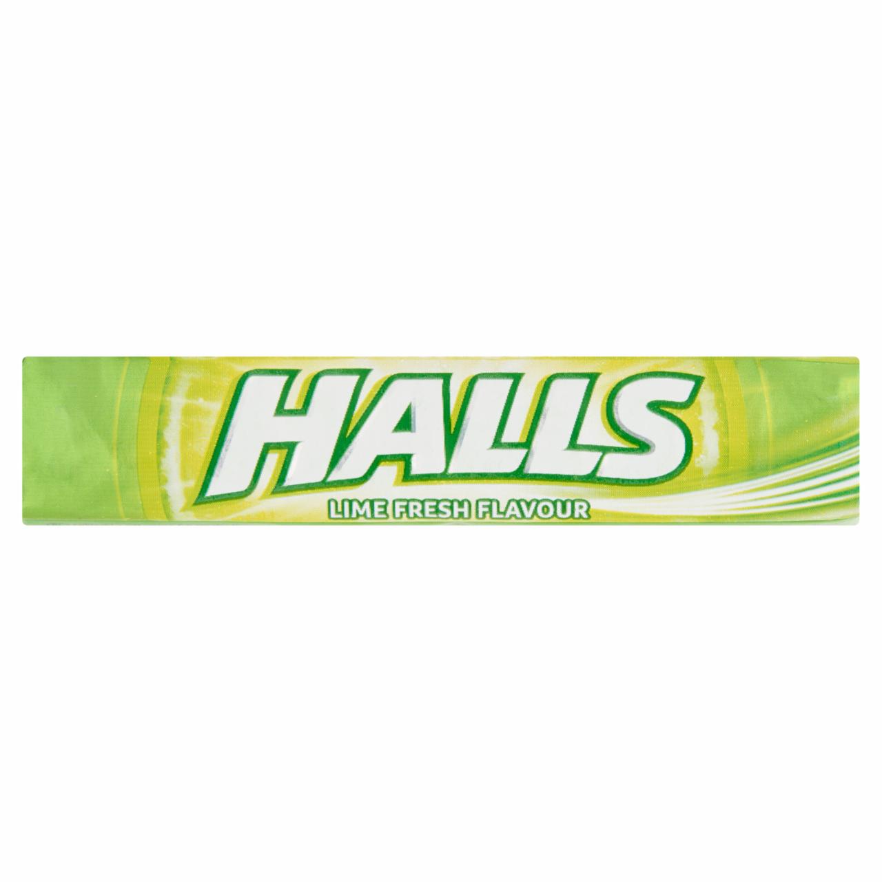 Képek - Halls lime-ízű, töltetlen keménycukorka C-vitaminnal 33,5 g