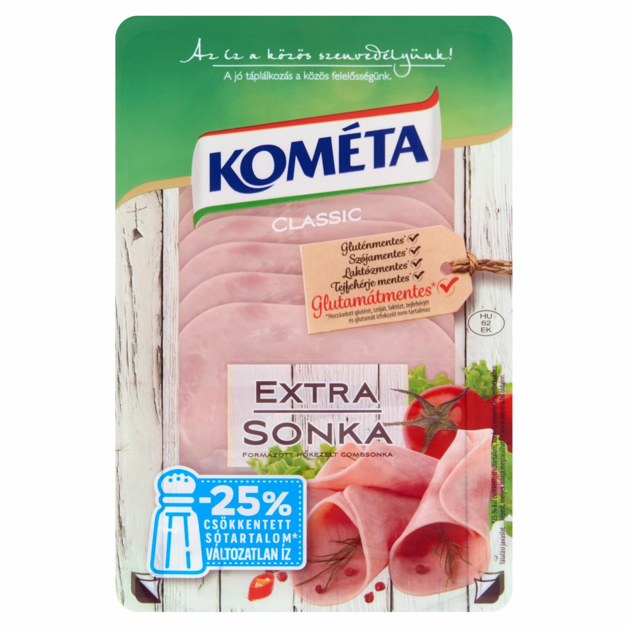 Képek - Kométa Classic szeletelt extra sonka 100 g