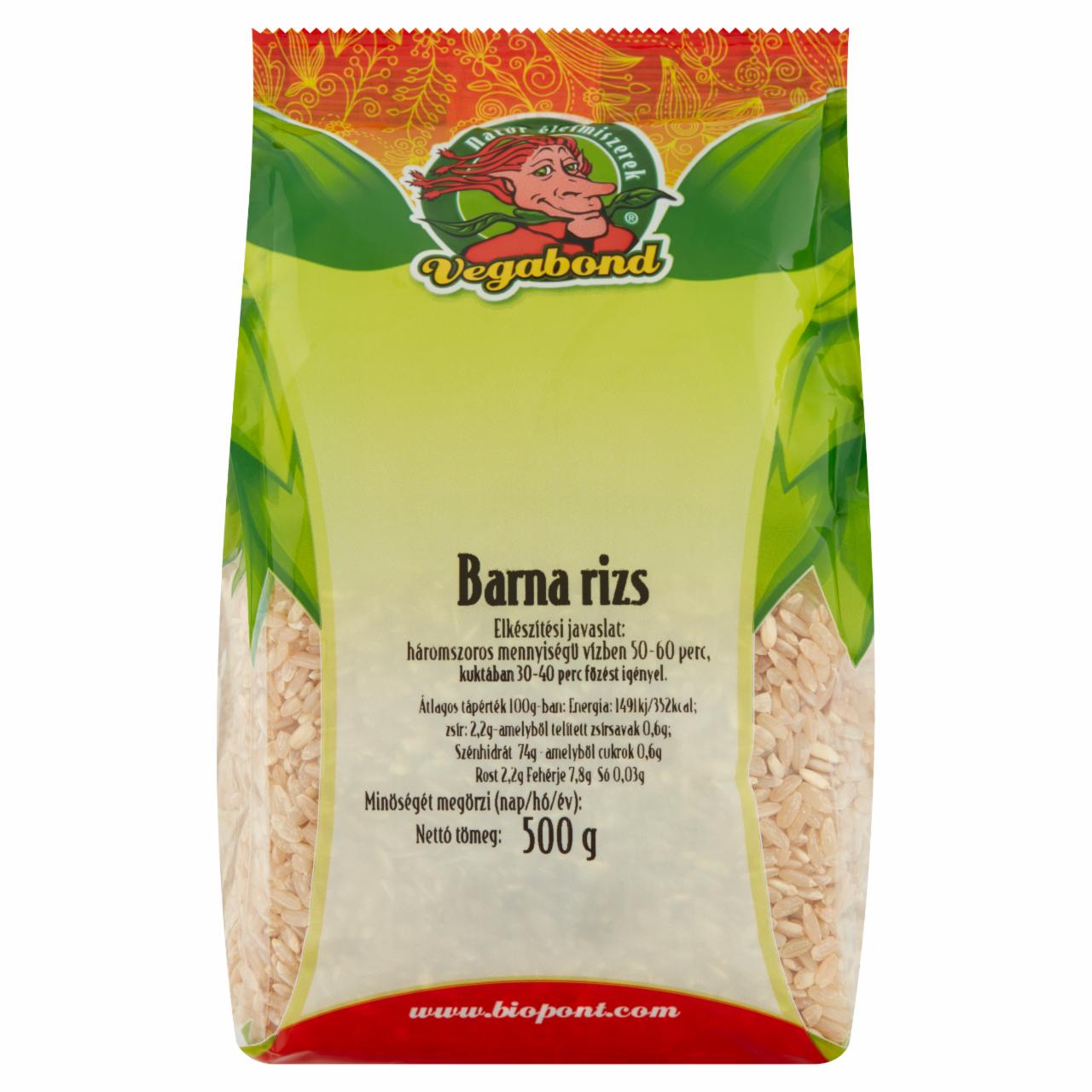 Képek - Vegabond barna rizs 500 g