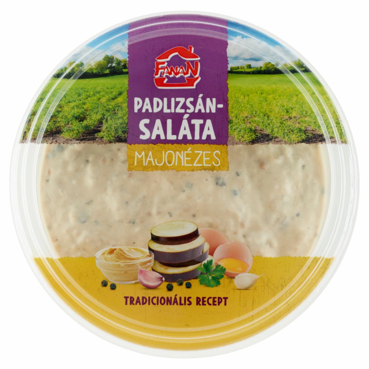 Képek - Fanan majonézes padlizsán saláta 200 g