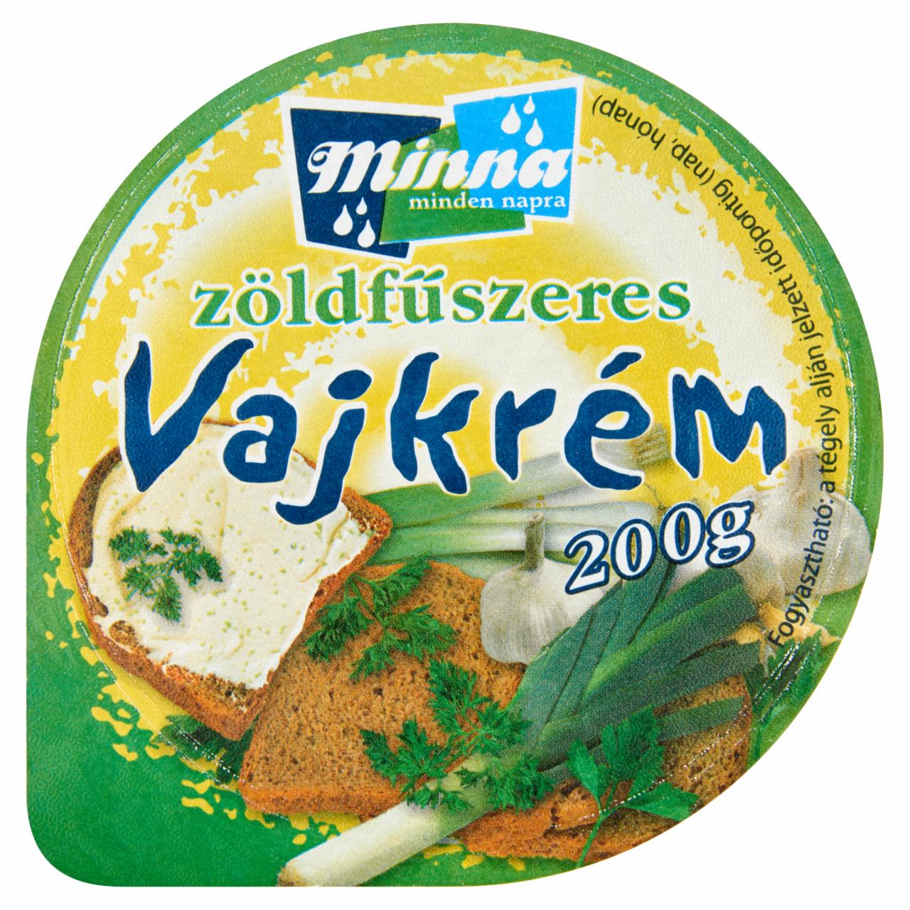 Képek - Minna zöldfűszeres vajkrém 200 g