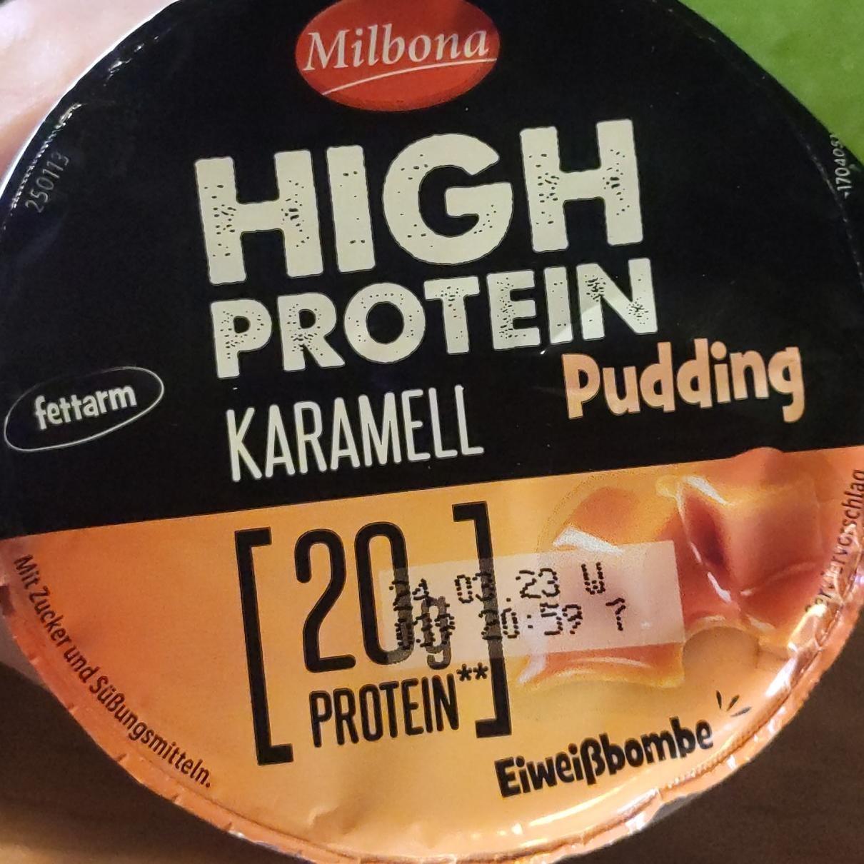 Képek - High protein Karamell pudding Milbona
