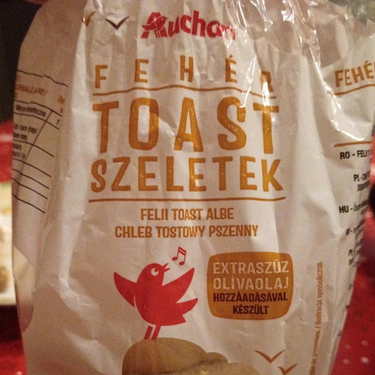 Képek - Fehér toast szeletek Auchan
