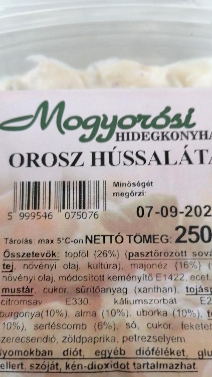 Képek - Orosz hússaláta Mogyórósi hidegkonyha