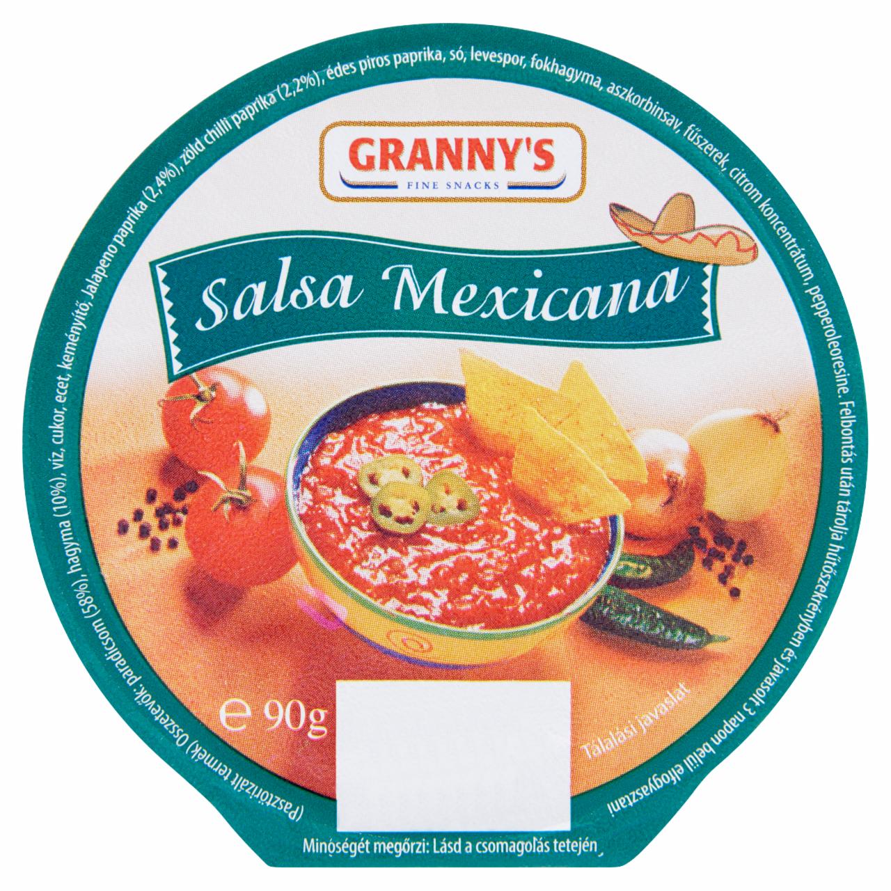 Képek - Granny's Salsa Mexicana szósz 90 g