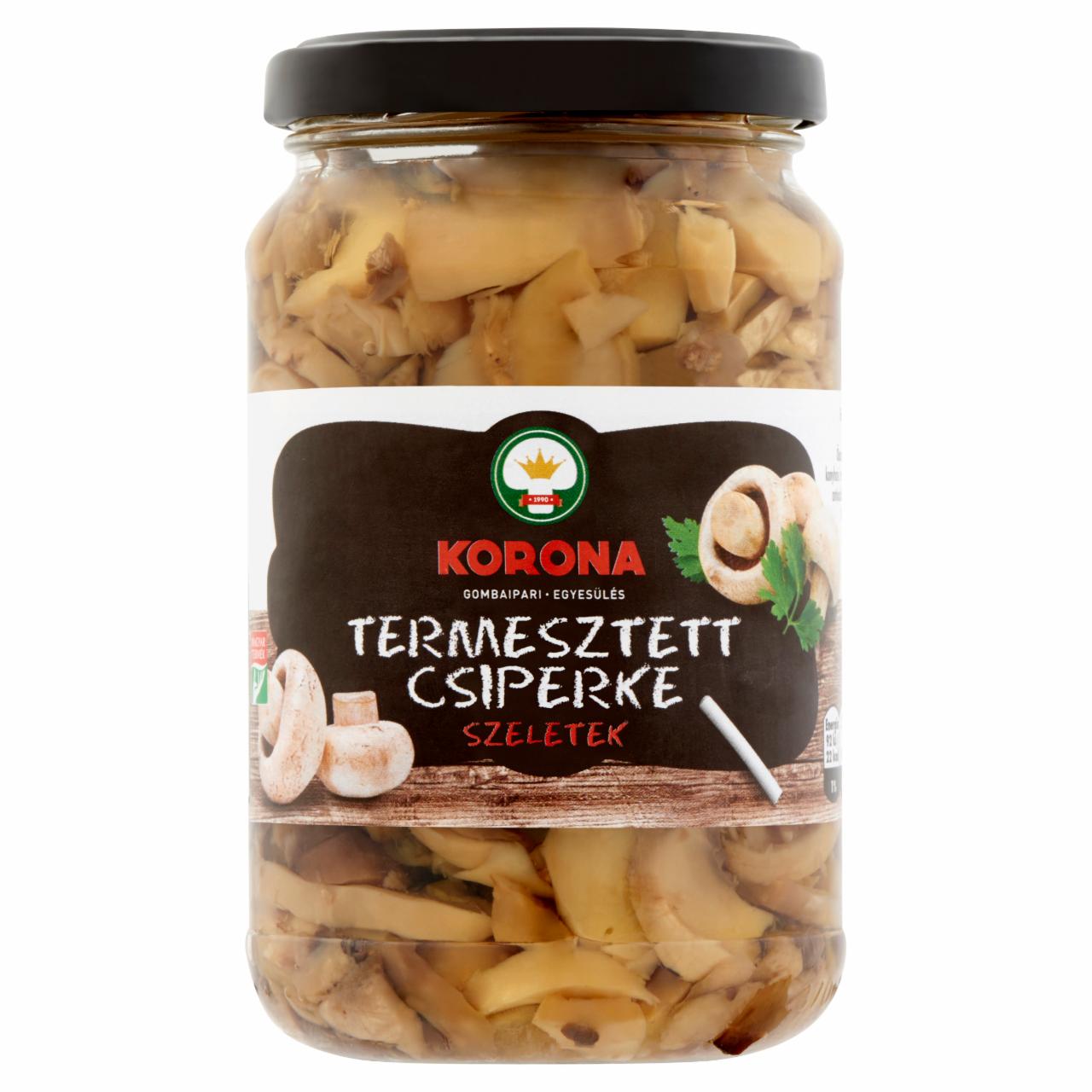 Képek - Korona termesztett csiperke szeletek 330 g