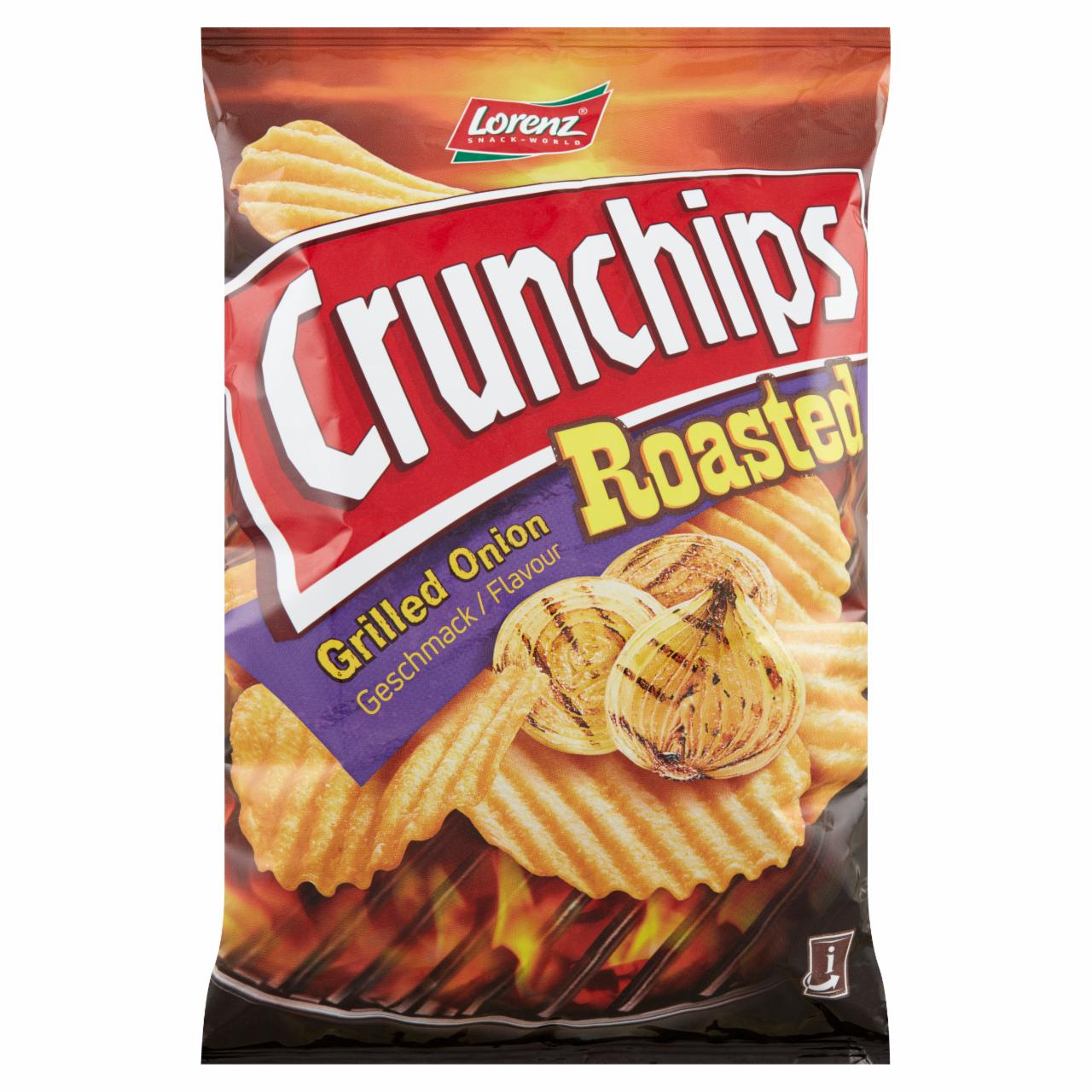 Képek - Lorenz Crunchips burgonyachips grillezett hagymás ízesítéssel 140 g