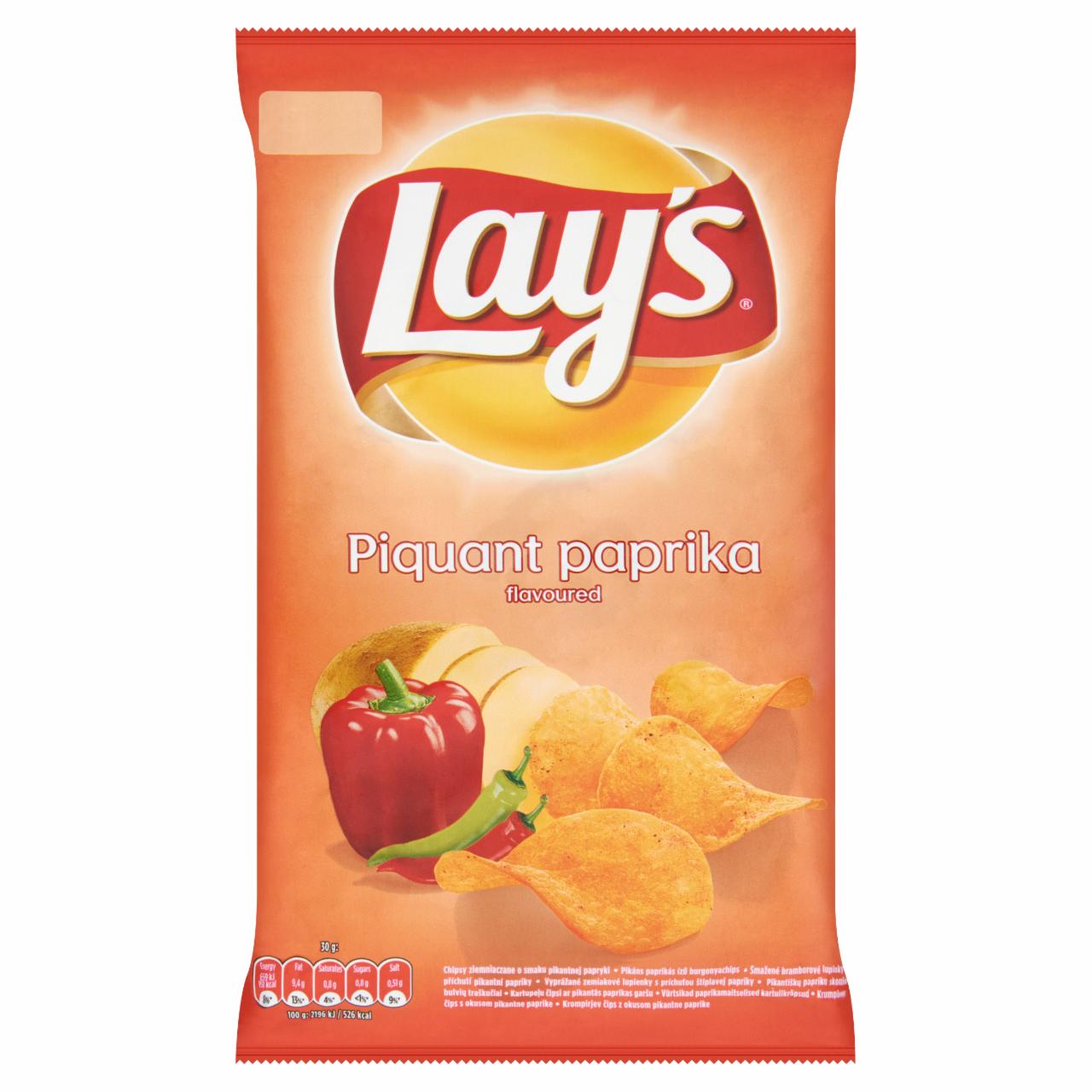 Képek - Lay's pikáns paprikás ízű burgonyachips 140 g