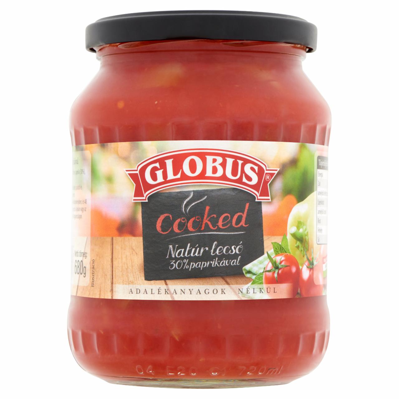 Képek - Globus Cooked natúr lecsó paprikával 680 g