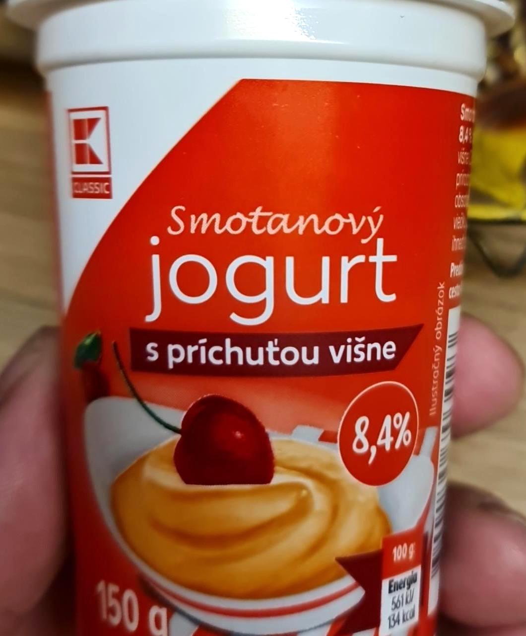 Képek - Smotanový jogurt s príchuťou višne K-Classic