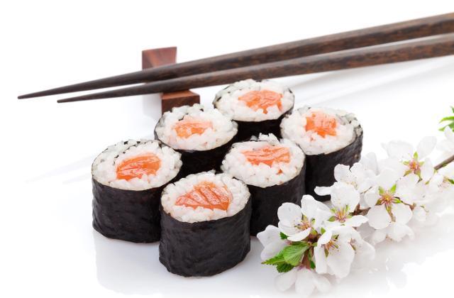 Képek - Sushi maki lazac