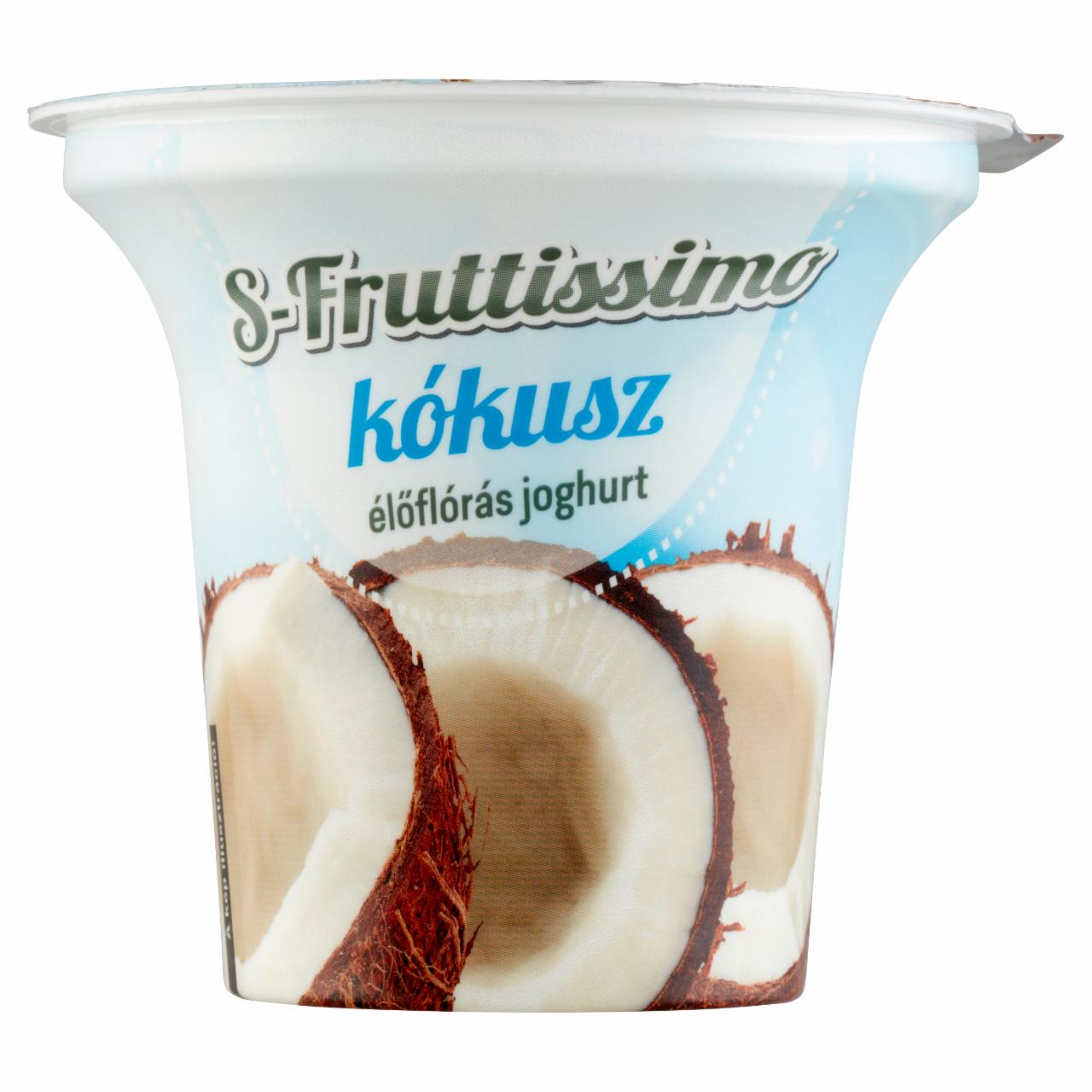 Képek - S-Fruttissimo kókuszos élőflórás joghurt 200 g