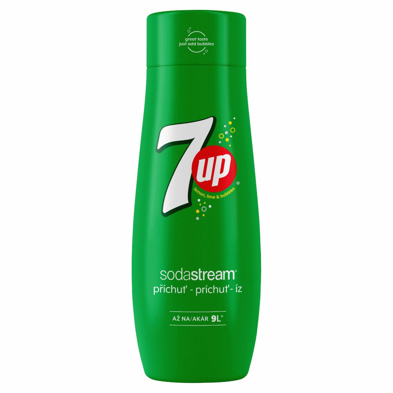 Képek - Sodastream 7UP citrom és lime ízű italkoncentrátum cukorral és édesítőszerrel 440 ml