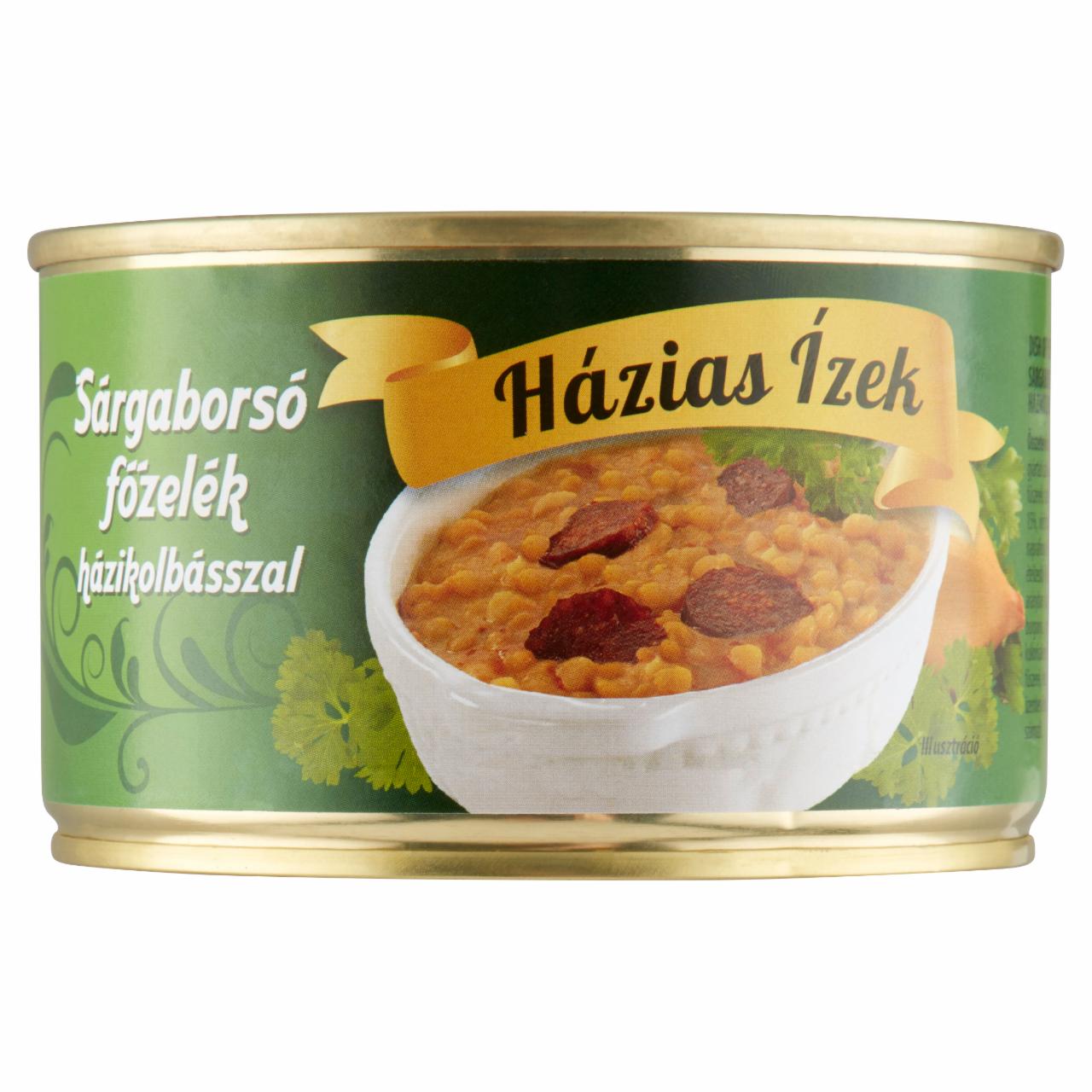 Képek - Házias Ízek sárgaborsó főzelék házikolbásszal 400 g