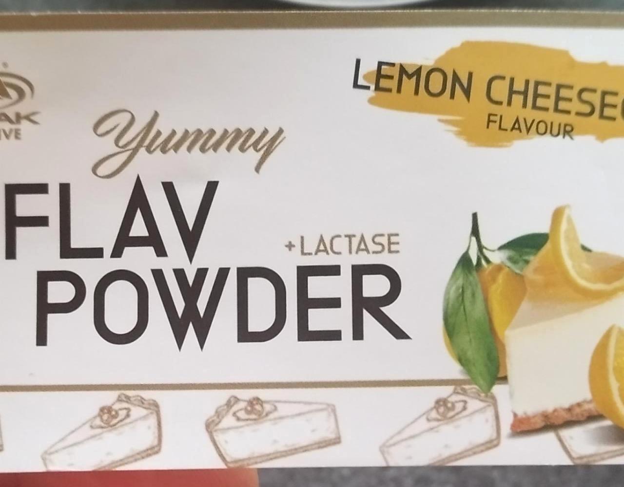 Képek - Yummy Flav powder Lemon cheesecake Peak Active