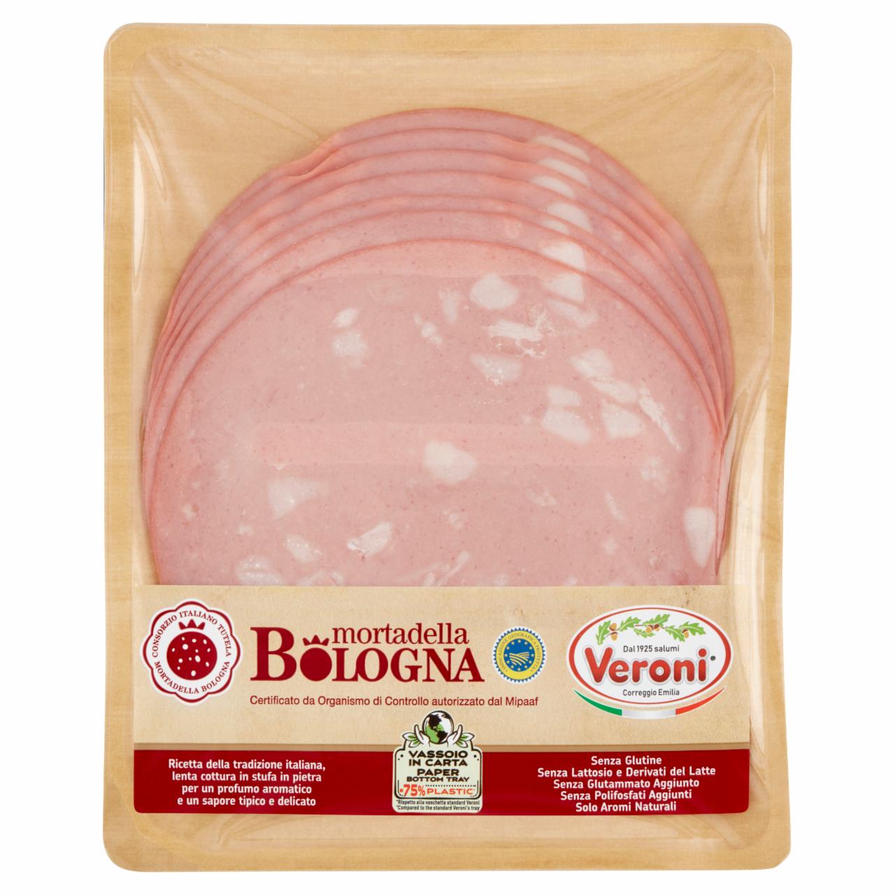 Képek - Veroni Mortadella Bologna szeletelt húskészítmény 110 g