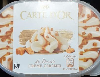 Képek - Carte D'Or Gelateria Crème Caramel vanília jégkrém karamell szósszal és karamell darabokkal 900 ml