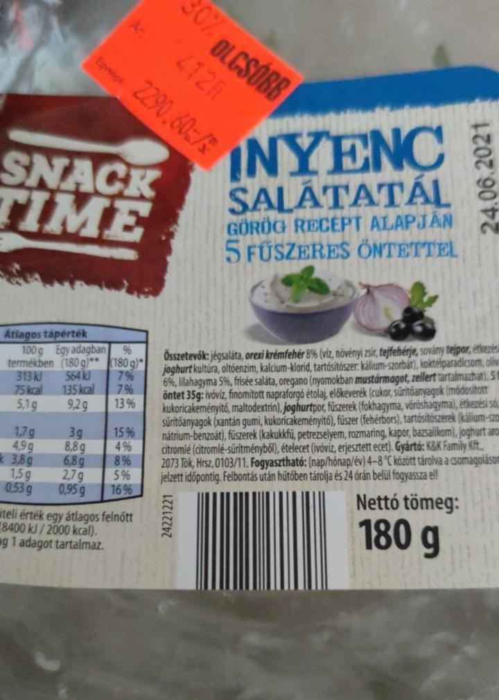 Képek - Ínyenc salátatál görög recepet alapján 5 fűszeres öntettel Snack Time