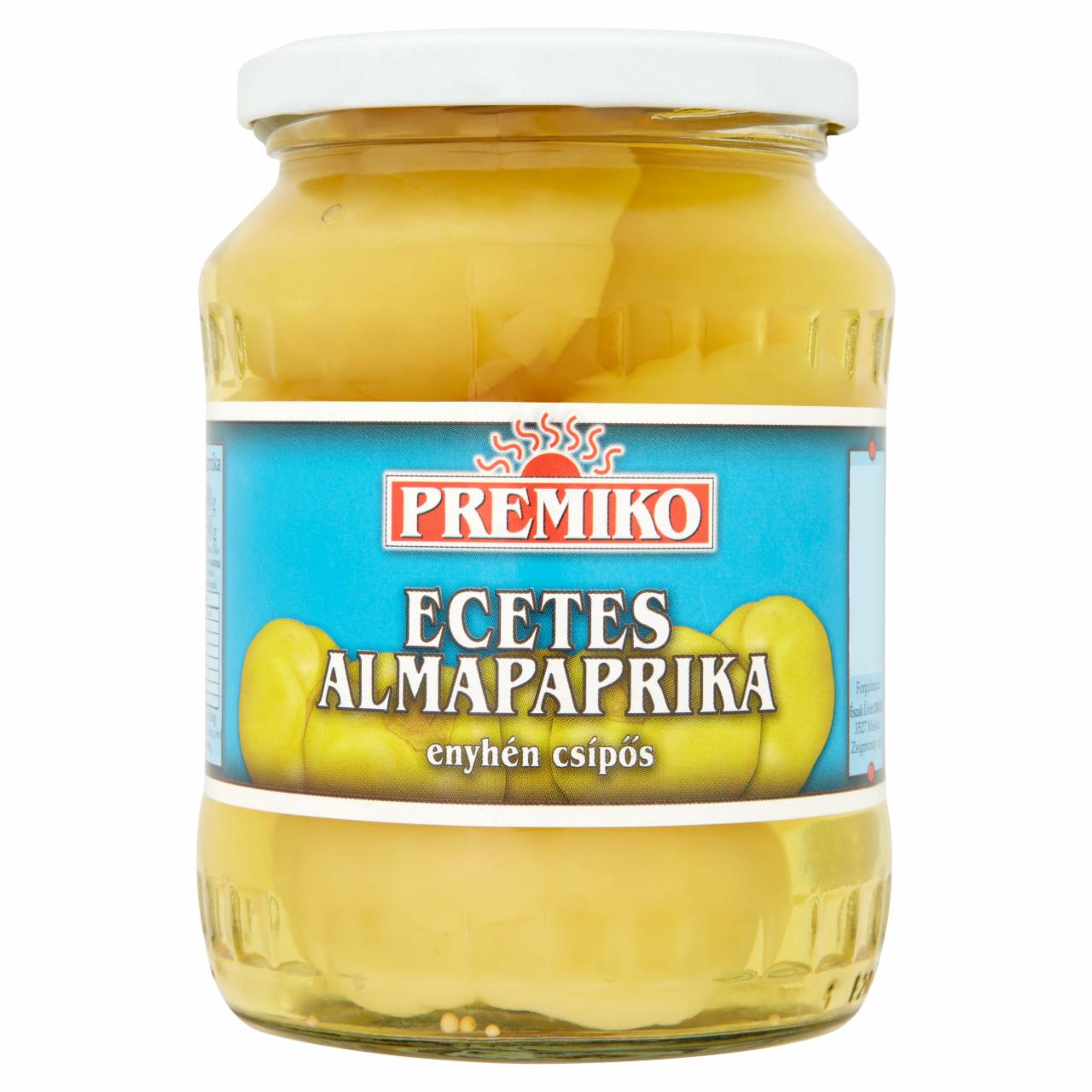 Képek - Premiko enyhén csípős ecetes almapaprika 680 g