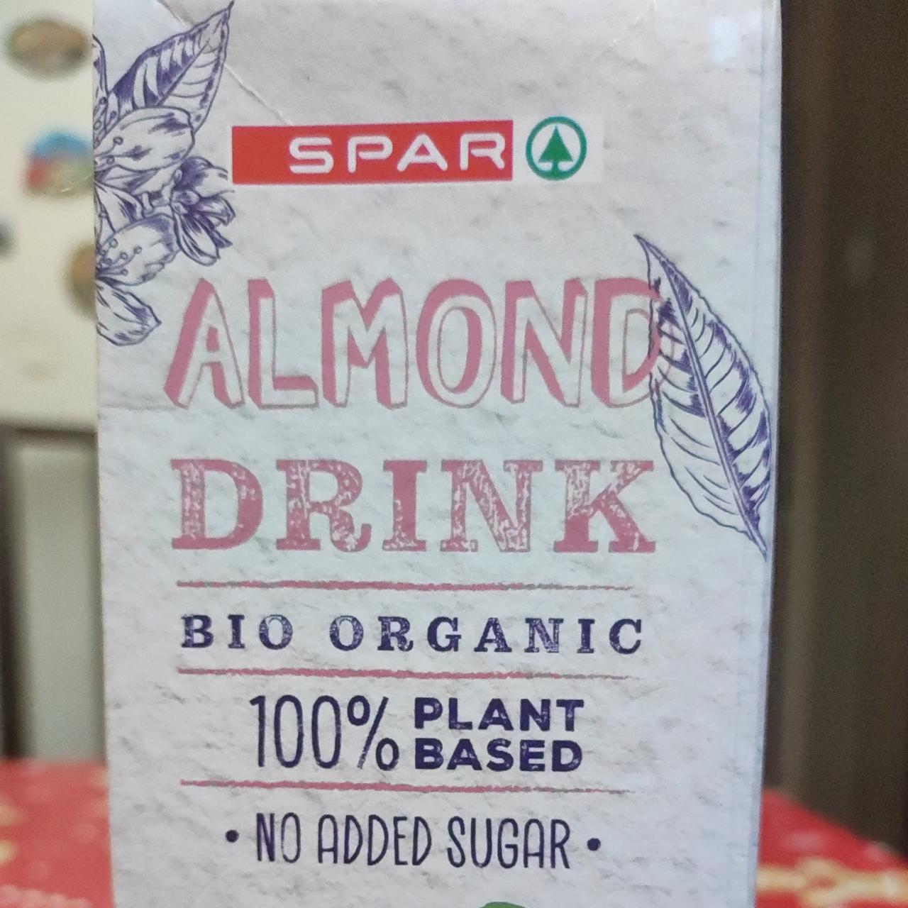 Képek - Almond drink Bio organic No added sugar Spar