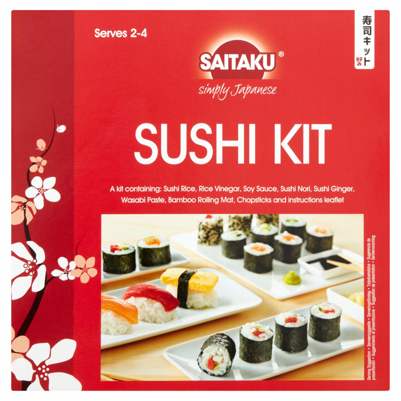 Képek - Saitaku étkészlet sushi tekercs készítéshez 371 g