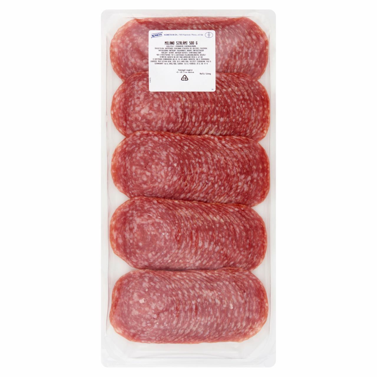 Képek - Kométa Milano szeletelt szalámi 500 g