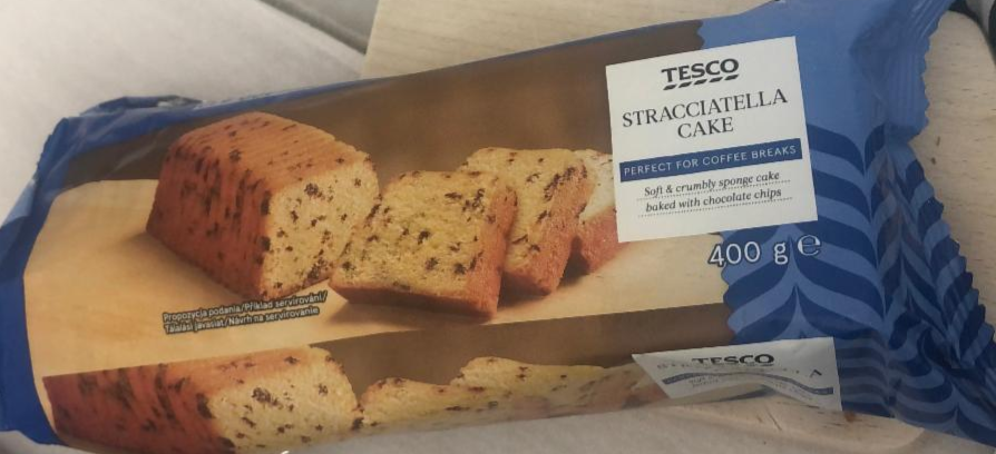 Képek - Tesco piskóta csokoládé darabokkal