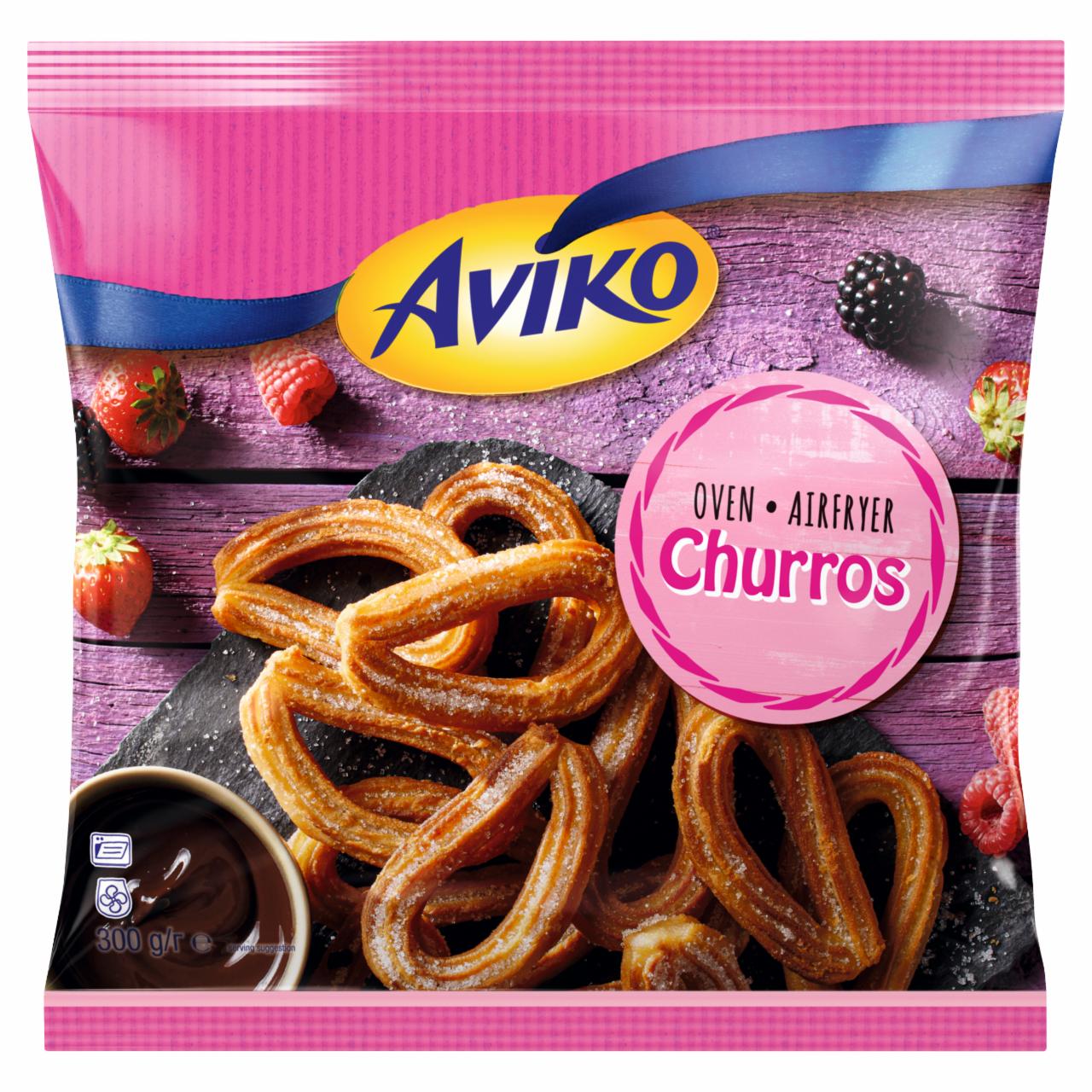 Képek - Aviko előfőzött és gyorsfagyasztott churros tésztarudacskák 300 g