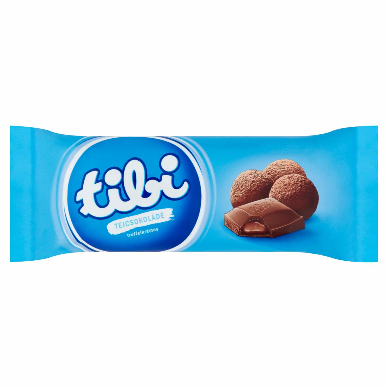 Képek - Tibi trüffelkrémes tejcsokoládé 100 g