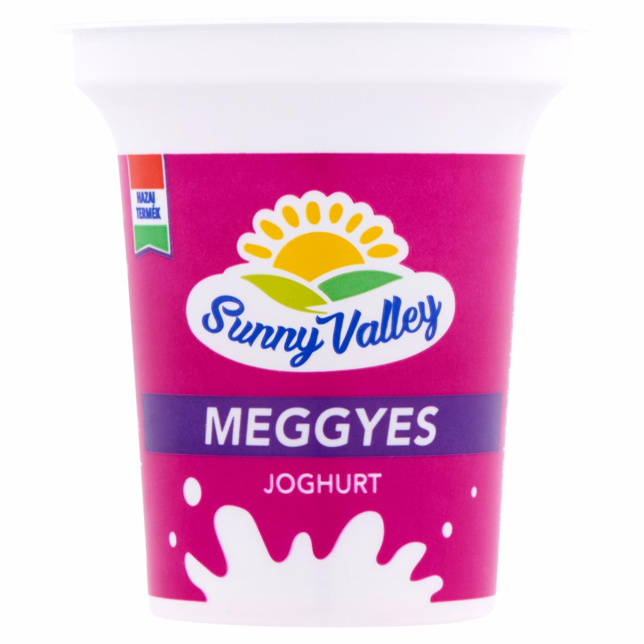 Képek - Sunny Valley élőflórás, zsírszegény meggyes joghurt 140 g