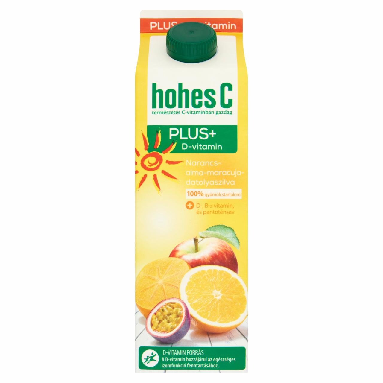 Képek - Hohes C Plus vegyes gyümölcslé D- és B₁₂-vitaminnal 1 l