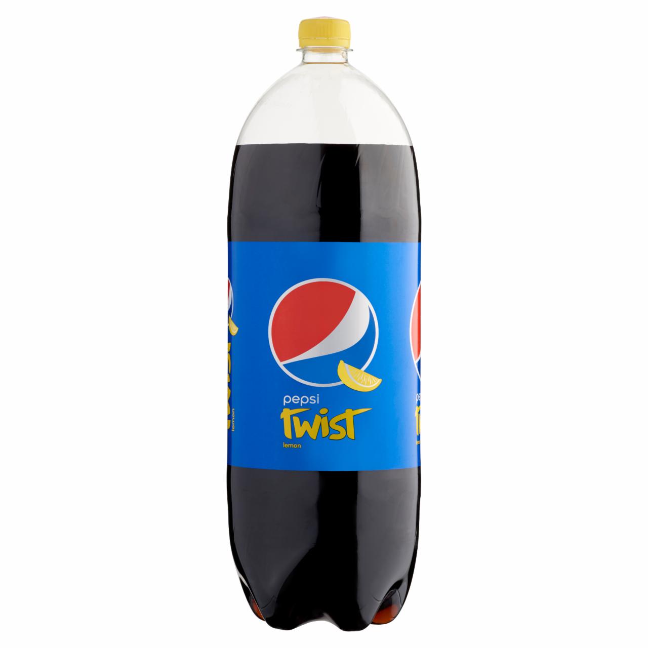 Képek - Pepsi Twist colaízű szénsavas üdítőital citrom aromával 2,5 l