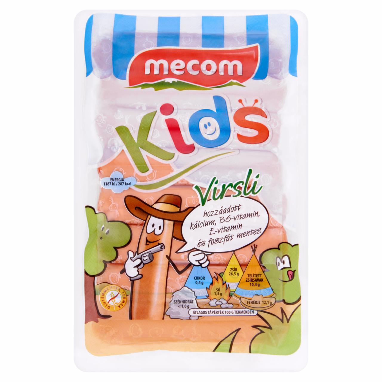 Képek - Mecom Kids virsli 270 g