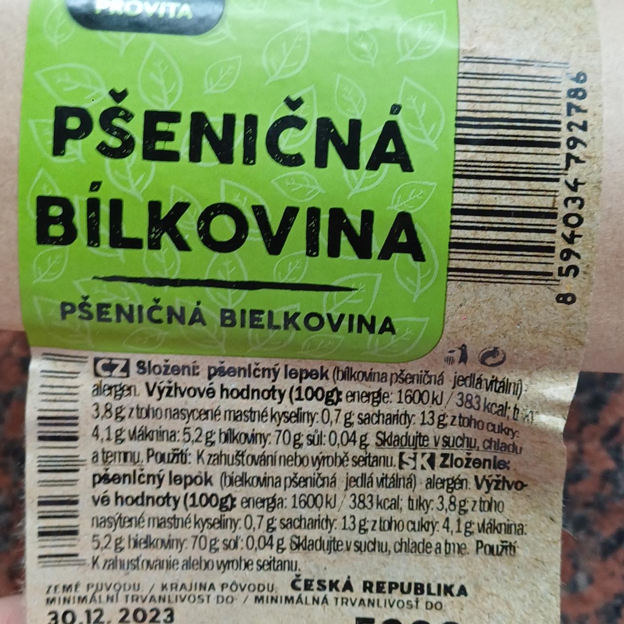 Képek - Pšeničná bielkovina Provita