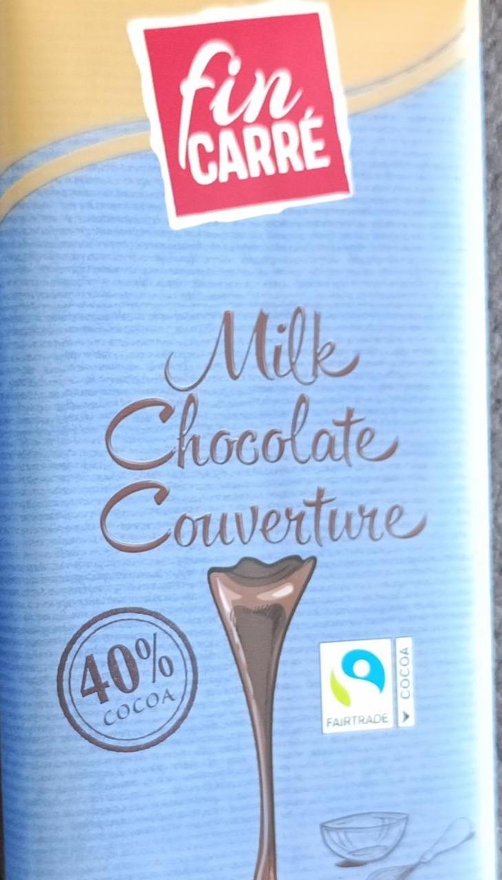 Képek - Milk chocolate couverture 40% Fin Carré