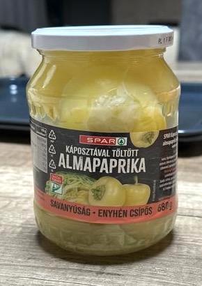 Képek - Káposztával töltött almapaprika savanyúság, enyhén csípős Spar