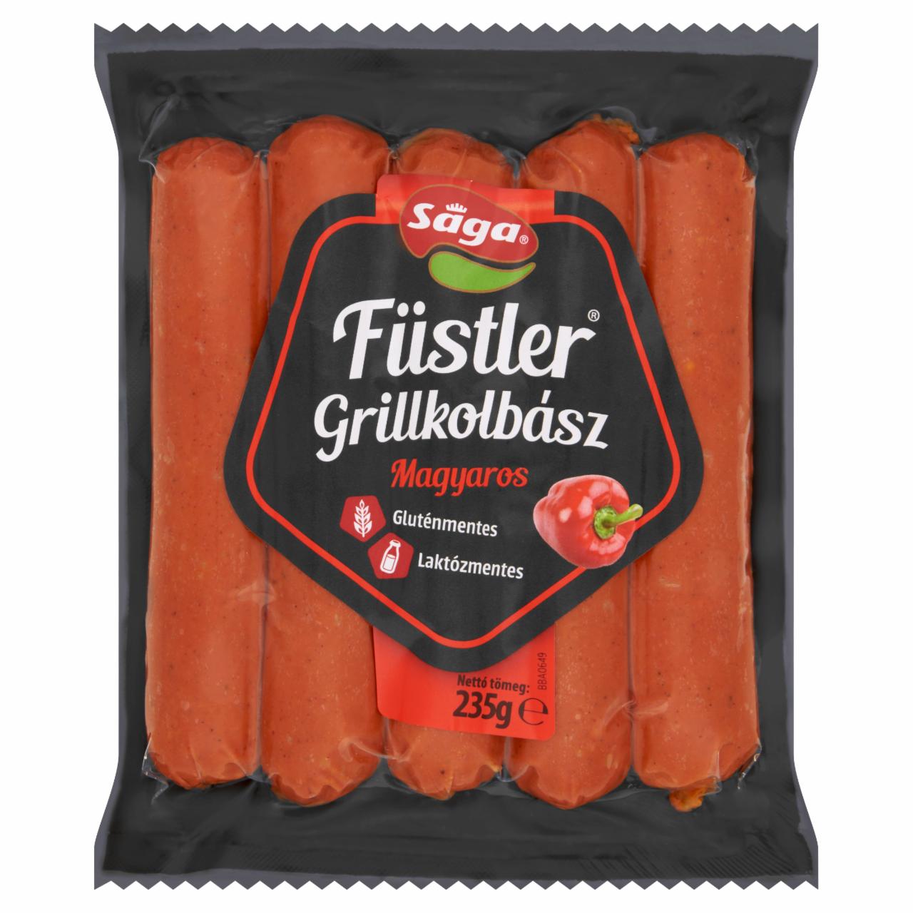 Képek - Sága Füstler magyaros grillkolbász 235 g