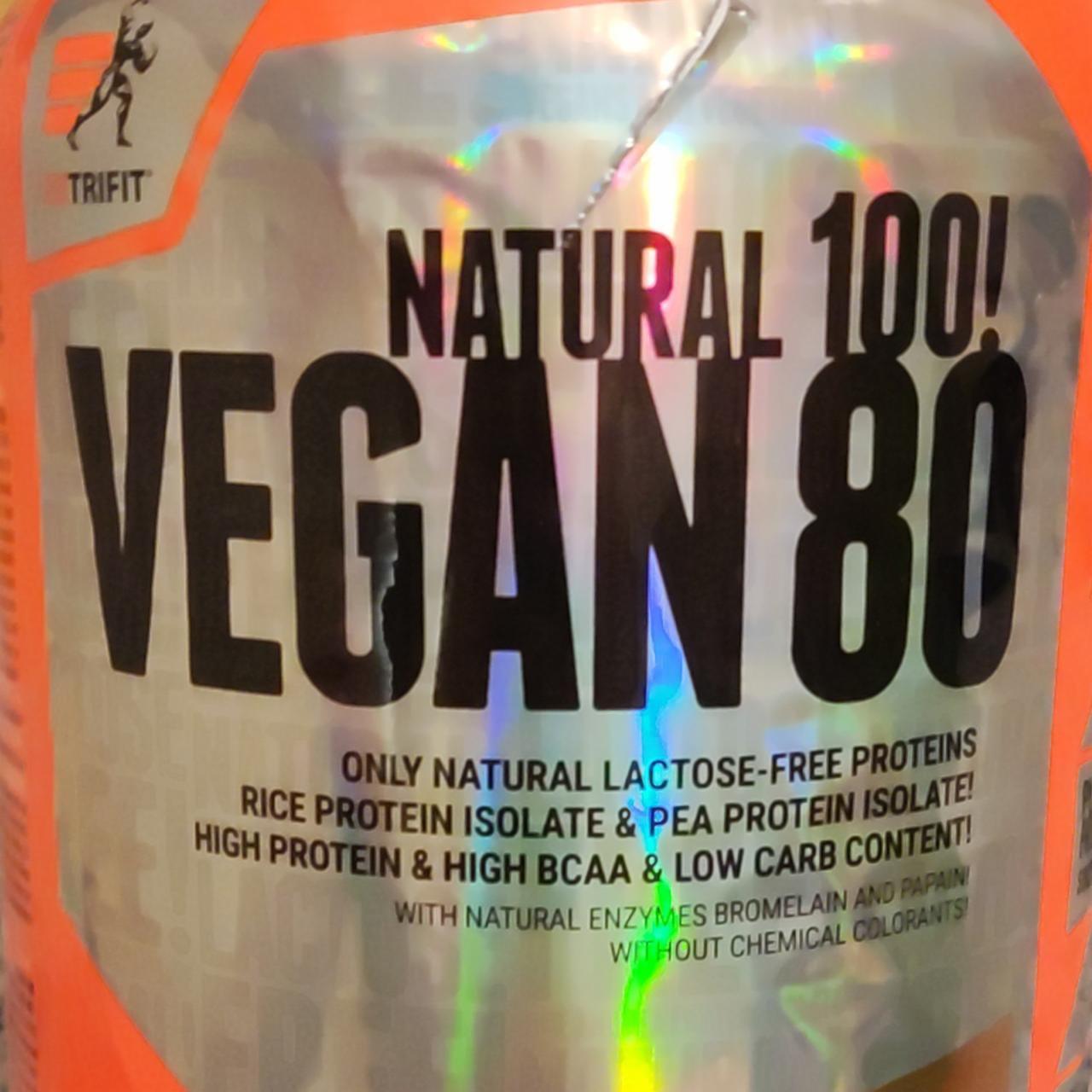 Képek - Natural 100 vegan 80 protein Extrifit