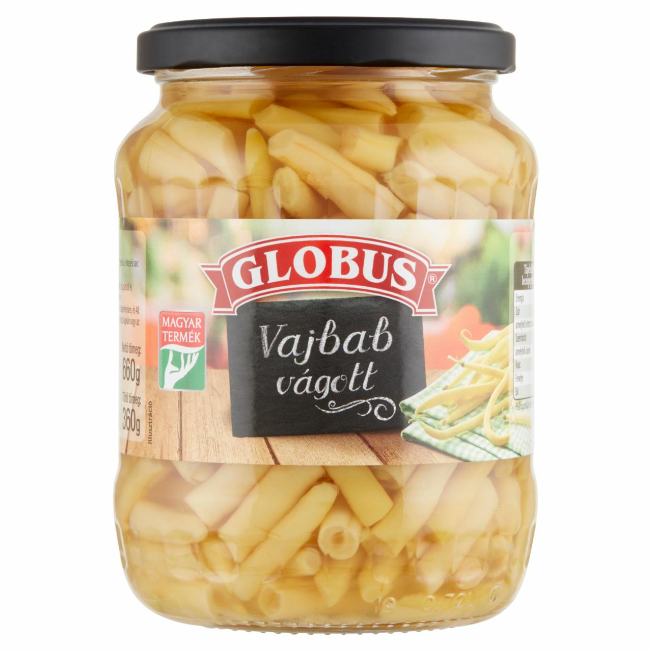 Képek - Globus vágott vajbab 660 g