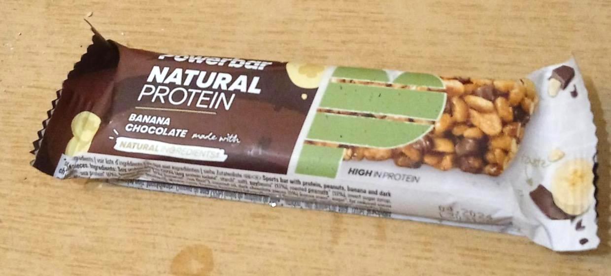 Képek - Natural protein csoki banán Powerbar