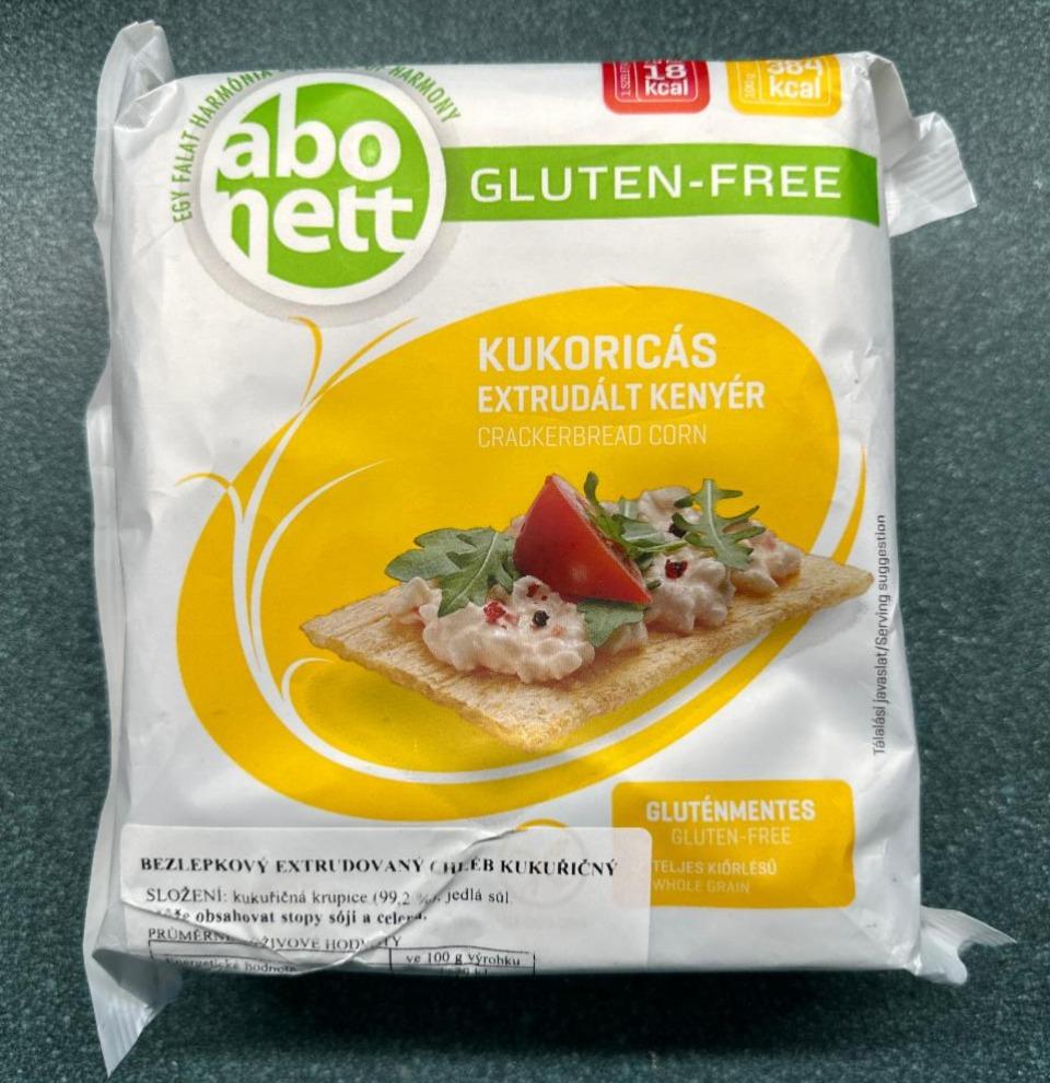 Képek - Abonett gluténmentes kukoricás extrudált kenyér 100 g